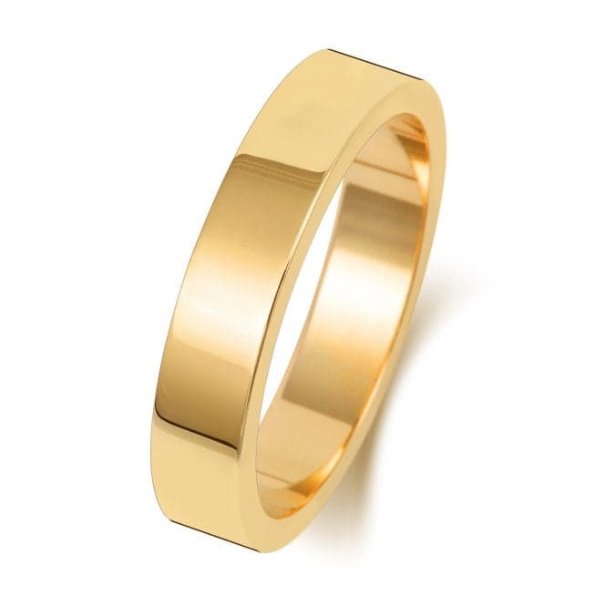 18K Flat Flat 4 mm - 1.2 Wedding Ring WQ174LWedding BandsWQ174L/J