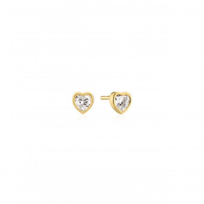 18k Gold Plated Amorino Earrings SJ - E2492 - CZ - YGSif JakobsSJ - E2492 - CZ - YG