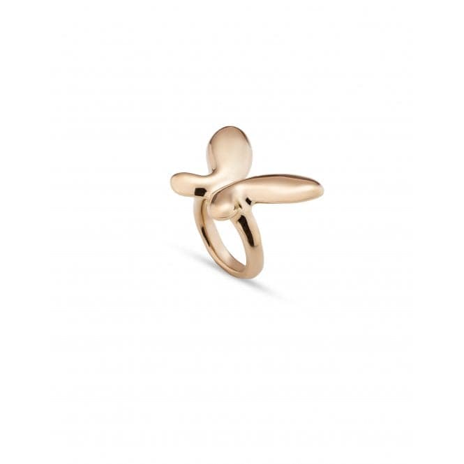 18K Gold Plated Butterfly Effect Ring ANI0796ORO000UNOde50ANI0796ORO00012
