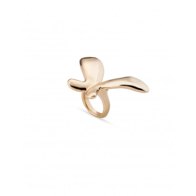 18K Gold Plated Butterfly Wings Ring ANI0795ORO000UNOde50ANI0795ORO00012