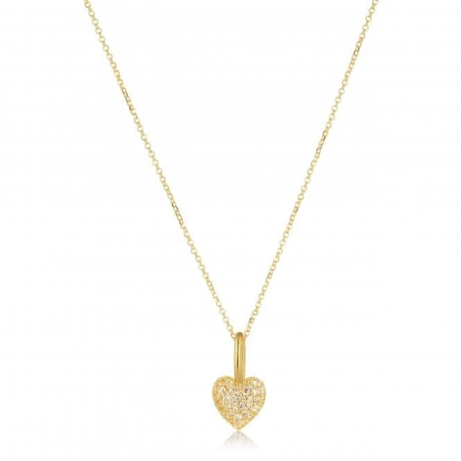 18k Gold Plated Caro Pendant SJ - P72356 - CZ - YGSif JakobsSJ - P72356 - CZ - YG
