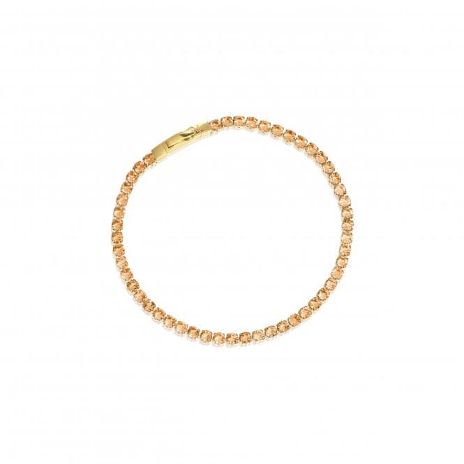 18k gold plated Ellera Grande Bracelet  SJ - B2870 - CHCZ - YGSif JakobsSJ - B2870 - CHCZ - YG - 16