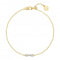 18k gold plated Ellera Ovale Bracelet SJ - B2418 - CZ - YGSif JakobsSJ - B2418 - CZ - YG