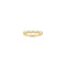 18k gold plated Ellera Ovale Ring SJ - R2416 - CZ - YGSif JakobsSJ - R2416 - CZ - YG - 50