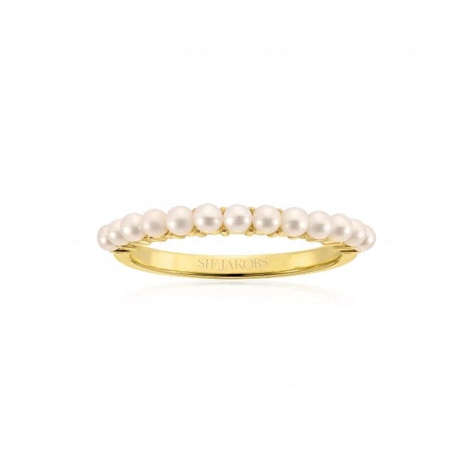 18k gold plated Ellera Perla Ring SJ - R2869 - P - YGSif JakobsSJ - R2869 - P - YG - 50
