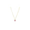 18k Gold Plated Roccanova Piccolo Necklace SJ - N42260 - PKCZ - YGSif JakobsSJ - N42260 - PKCZ - YG