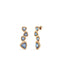 18k Gold Plated Ser Camaleonica Multicoloured Earrings PEN0983MCLORO0UUNOde50PEN0983MCLORO0U