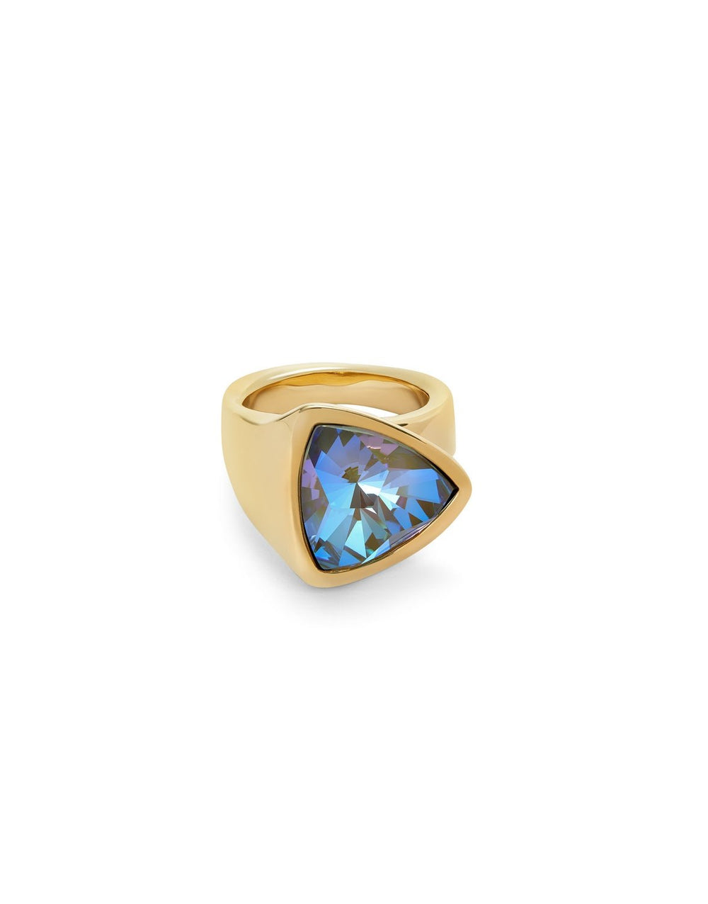 18k Gold Plated Ser Camaleonica Multicoloured Ring ANI0833MCLOROUNOde50ANI0833MCLORO12