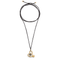 18k Gold Plated Ser Expresiva Black Necklace COL2012NGRORO0UUNOde50COL2012NGRORO0U
