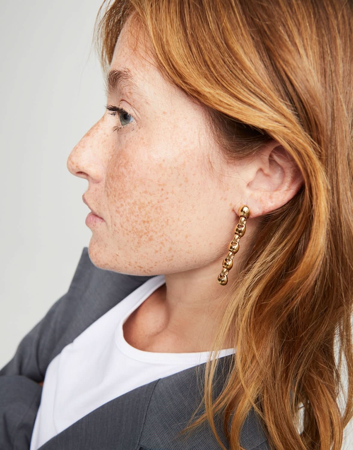 18k Gold Plated Ser Intrepida Gold Earrings PEN0991ORO0000UUNOde50PEN0991ORO0000U