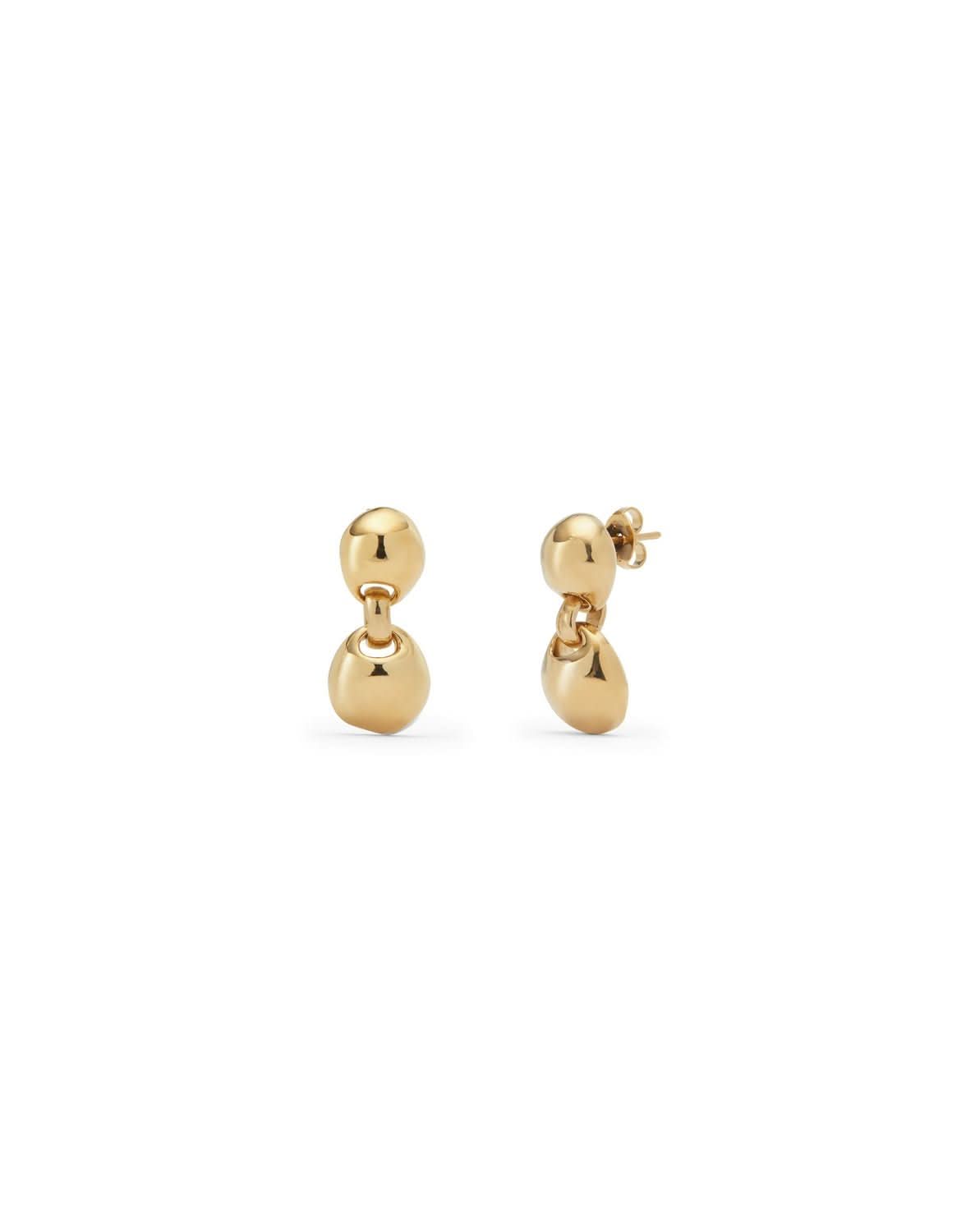 18k Gold Plated Ser Intrepida Gold Earrings PEN0993ORO0000UUNOde50PEN0993ORO0000U