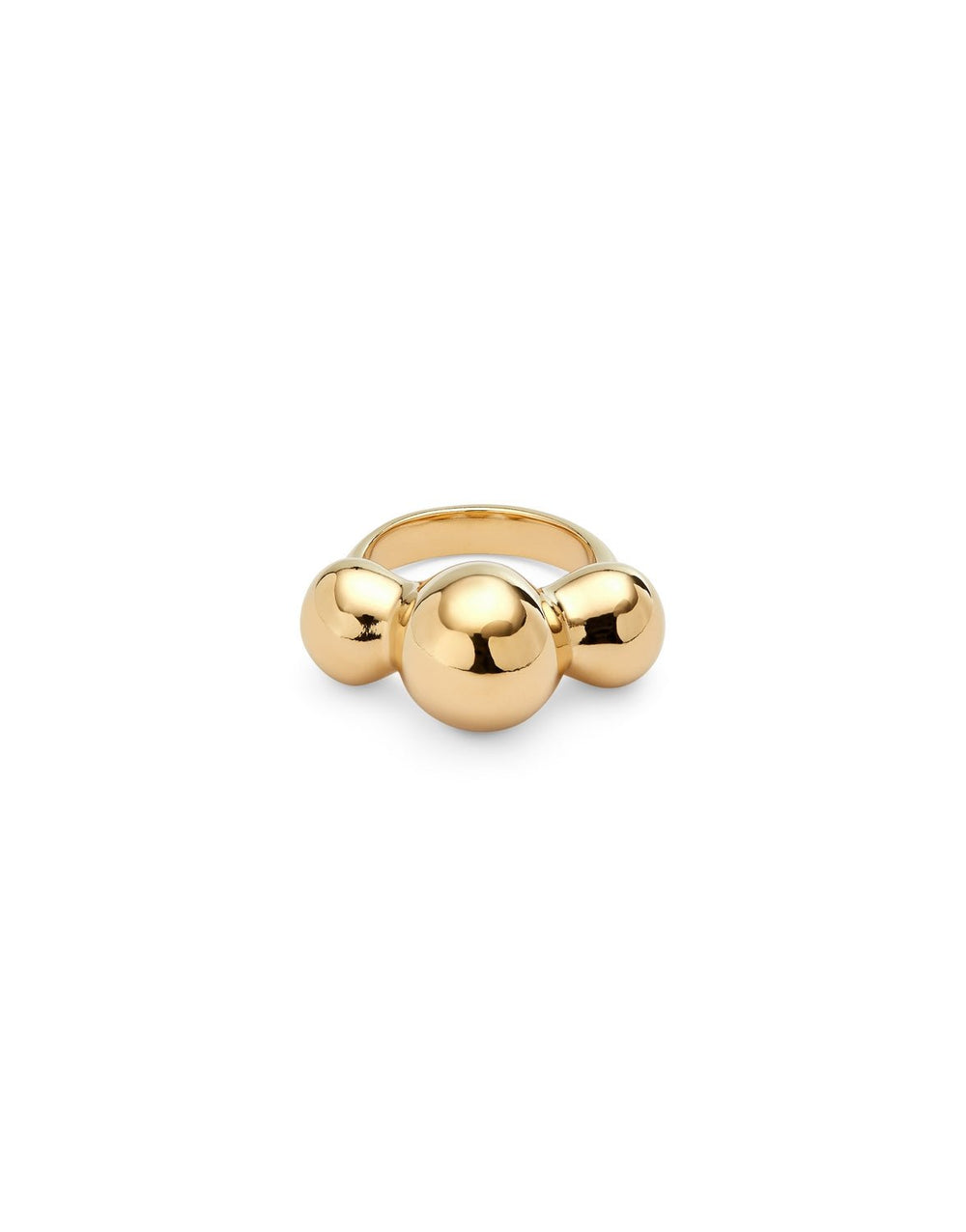 18k Gold Plated Ser Intrepida Gold Ring ANI0844ORO000UNOde50ANI0844ORO00012