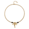 18k Gold Plated Ser Rebelde Gold Necklace COL1960ORO0000UUNOde50COL1960ORO0000U