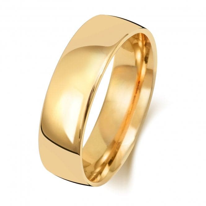 18K Slight Court 6mm - 1.8 Wedding Ring WQ116HWedding BandsWQ116H/M