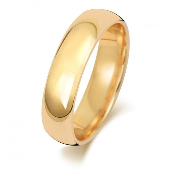 18K Trad Court 5mm - 1.2 Wedding Ring WQ165LWedding BandsWQ165L/M