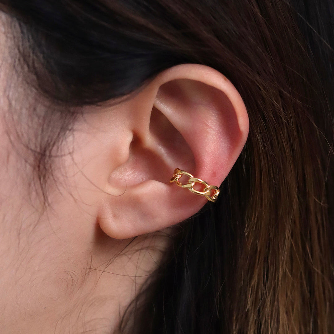 Curb Chain Ear Cuff-1