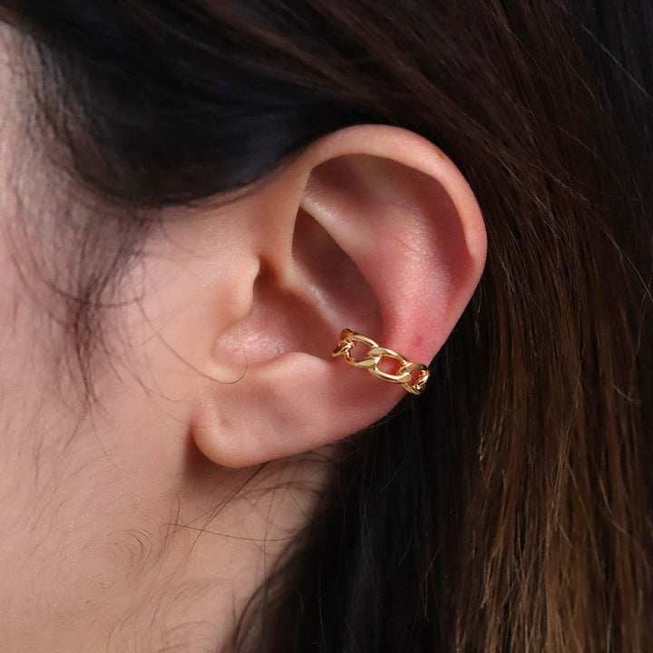Curb Chain Ear Cuff-1