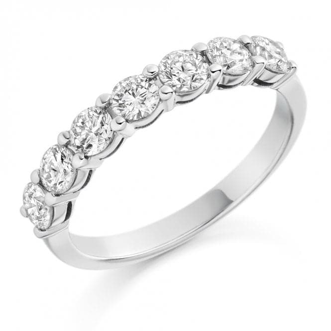 1ct Round Brilliant 3.4mm Half Eternity RingThe Harmony CollectionHET1494 - 1H