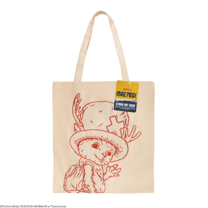 Tote Bag Embroidery - Chopper's Sketch CR2492
