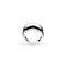 Kit Heath Coast Pebble Smooth Rhodium Plated Grande Ring 20153RP