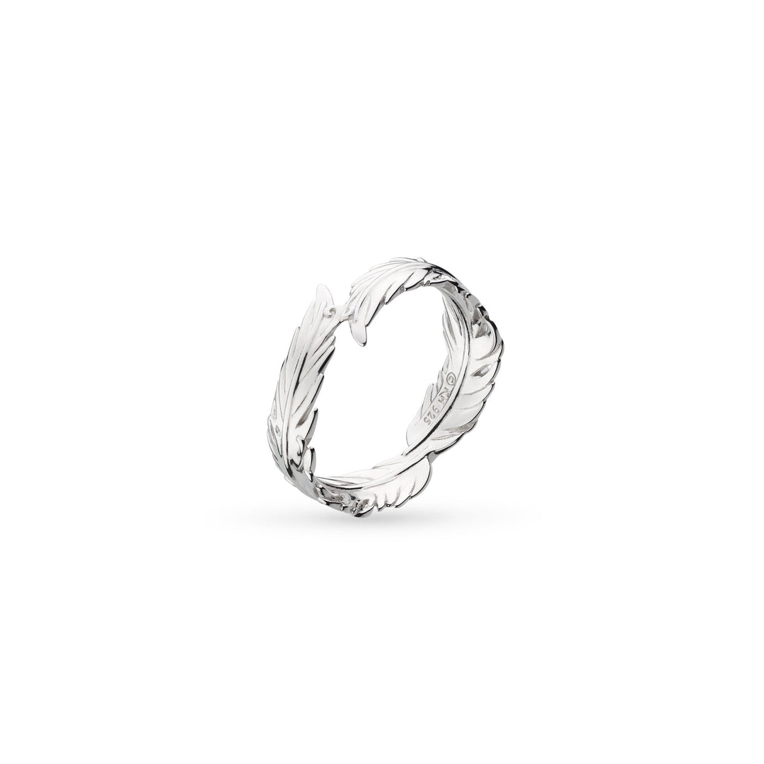 Kit Heath Feather Wisp Rhodium Plated Ring 20315RP