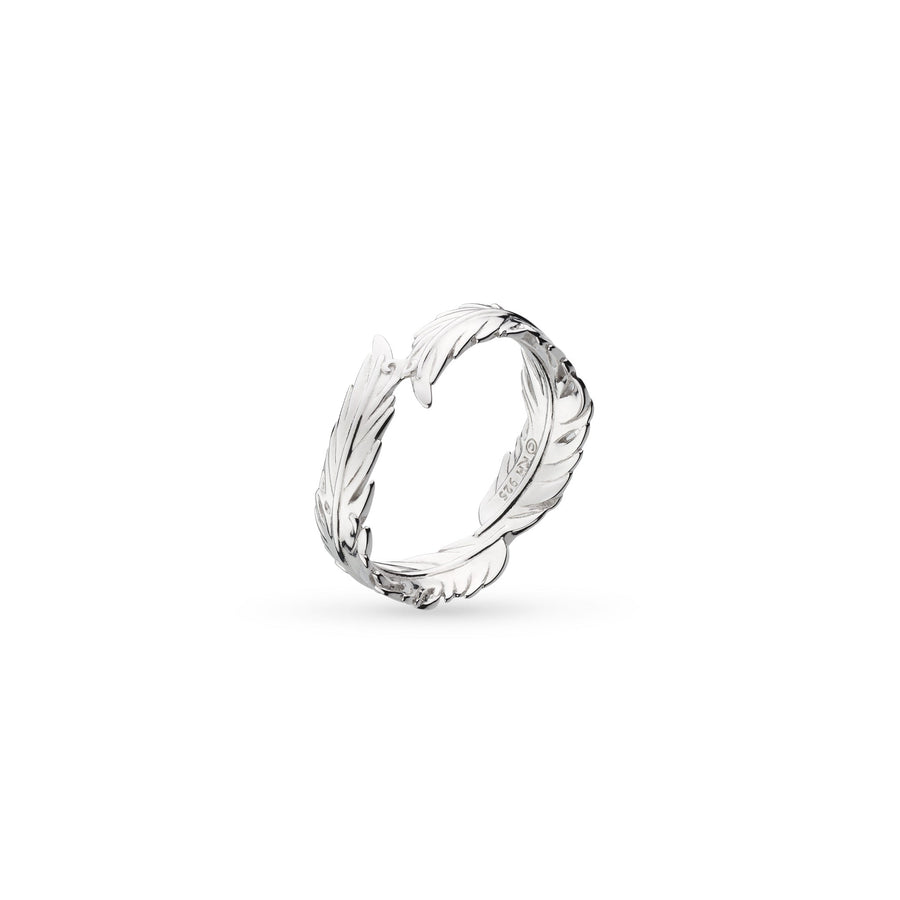 Kit Heath Feather Wisp Rhodium Plated Ring 20315RP