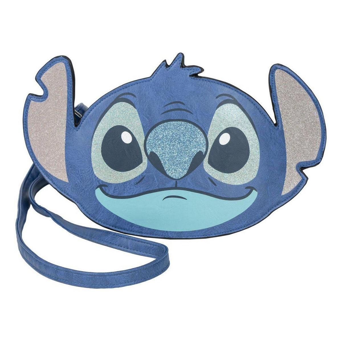 Disney Faux-Leather Stitch Blue Bag 2100002809