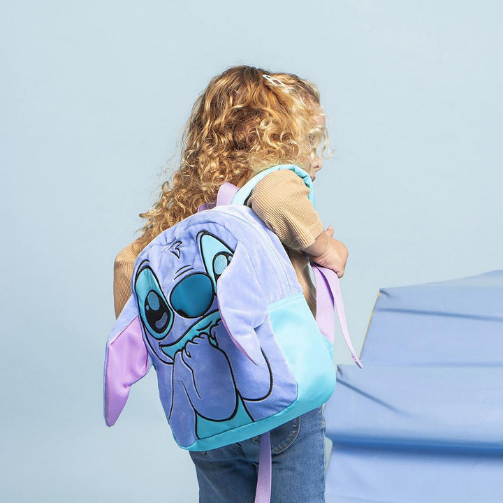 Disney Kids Character Applications Stitch Blue Backpack 2100005085