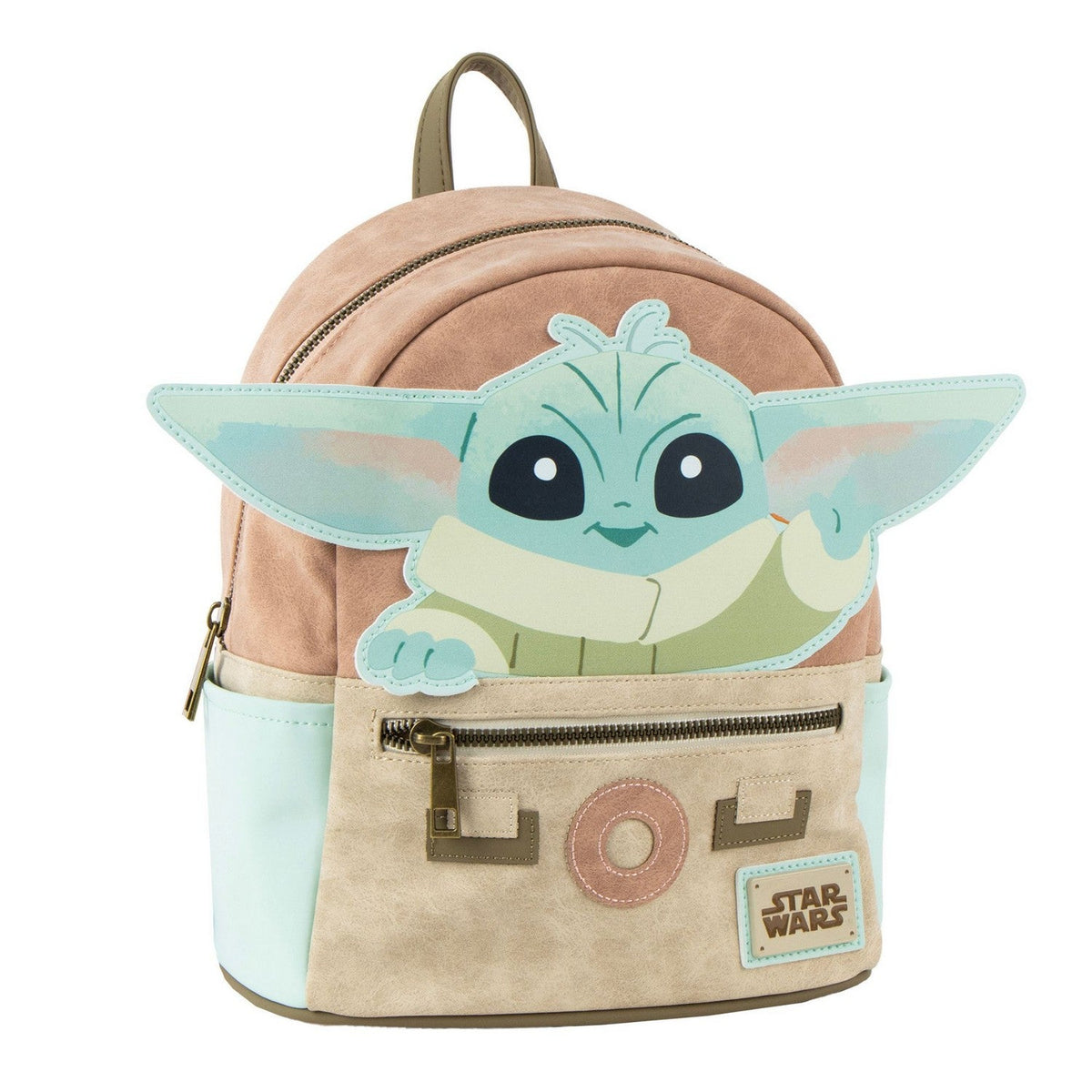 Star Wars Faux Leather Mandalorian Backpack 2100005827