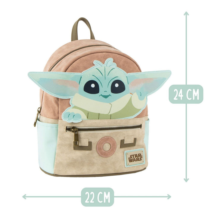 Star Wars Faux Leather Mandalorian Backpack 2100005827