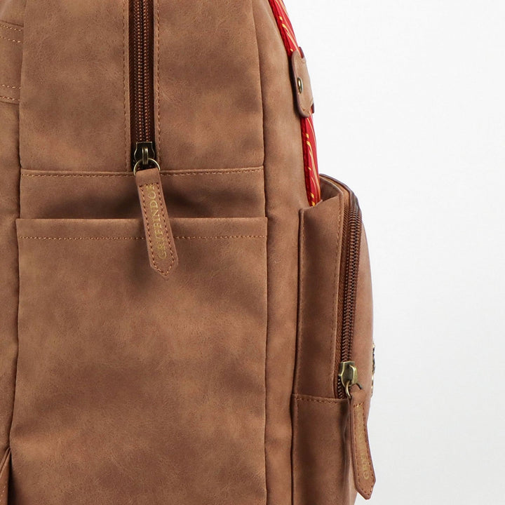 Harry Potter Faux Leather Gryffindor Orange Backpack 2100005926