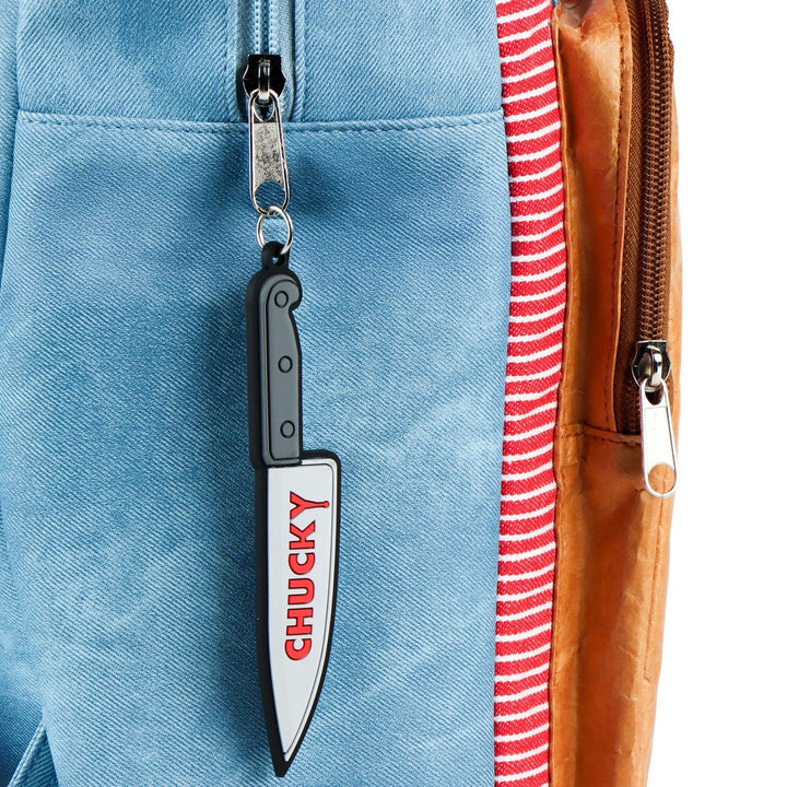 Collectable Casual Fashion Faux Leather Chucky Red Backpack 2100005939