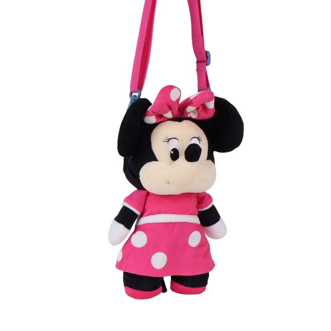 Disney Mickey & Minnie Mouse Plush Pink Bag 2100006273