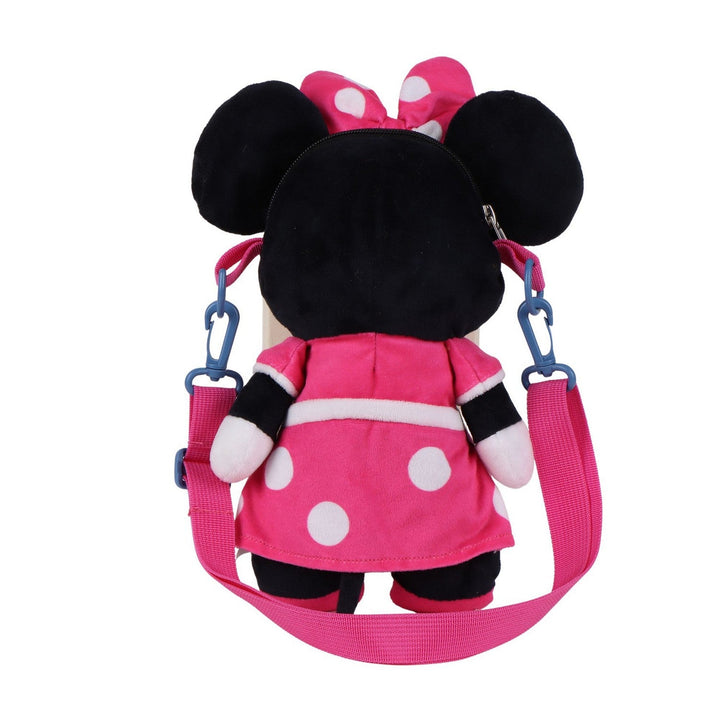 Disney Mickey & Minnie Mouse Plush Pink Bag 2100006273