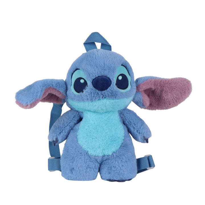 Disney Kids Character Plush Stitch Blue Backpack 2100006277