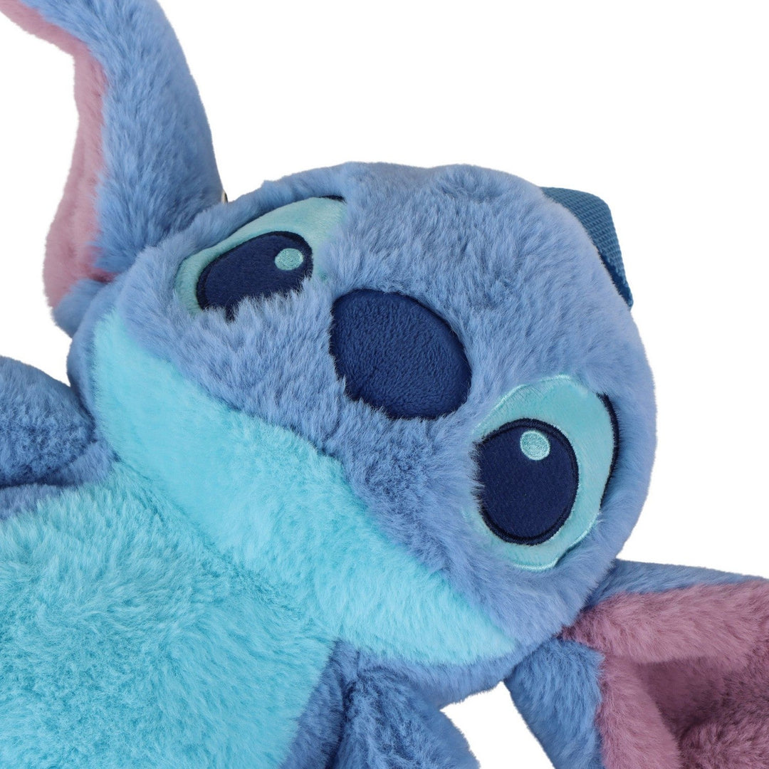 Disney Kids Character Plush Stitch Blue Backpack 2100006277