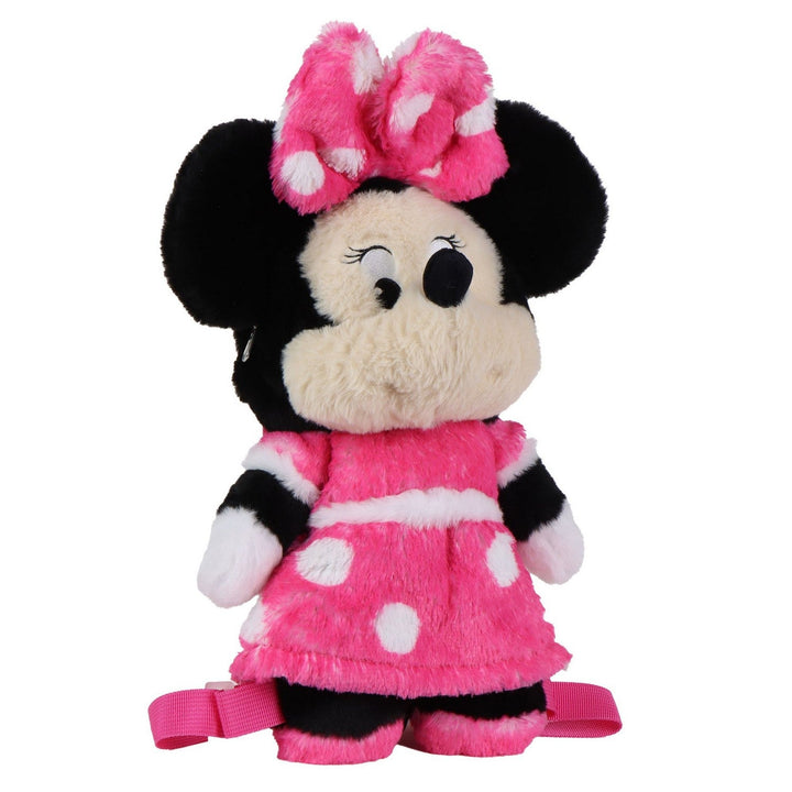 Disney Mickey & Minnie Kids Character Mouse Plush Pink Backpack 2100006278