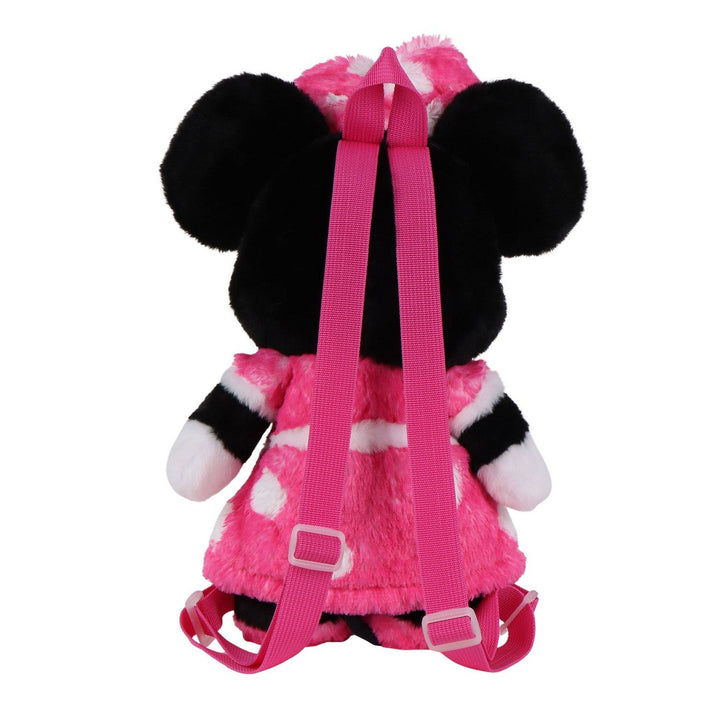 Disney Mickey & Minnie Kids Character Mouse Plush Pink Backpack 2100006278