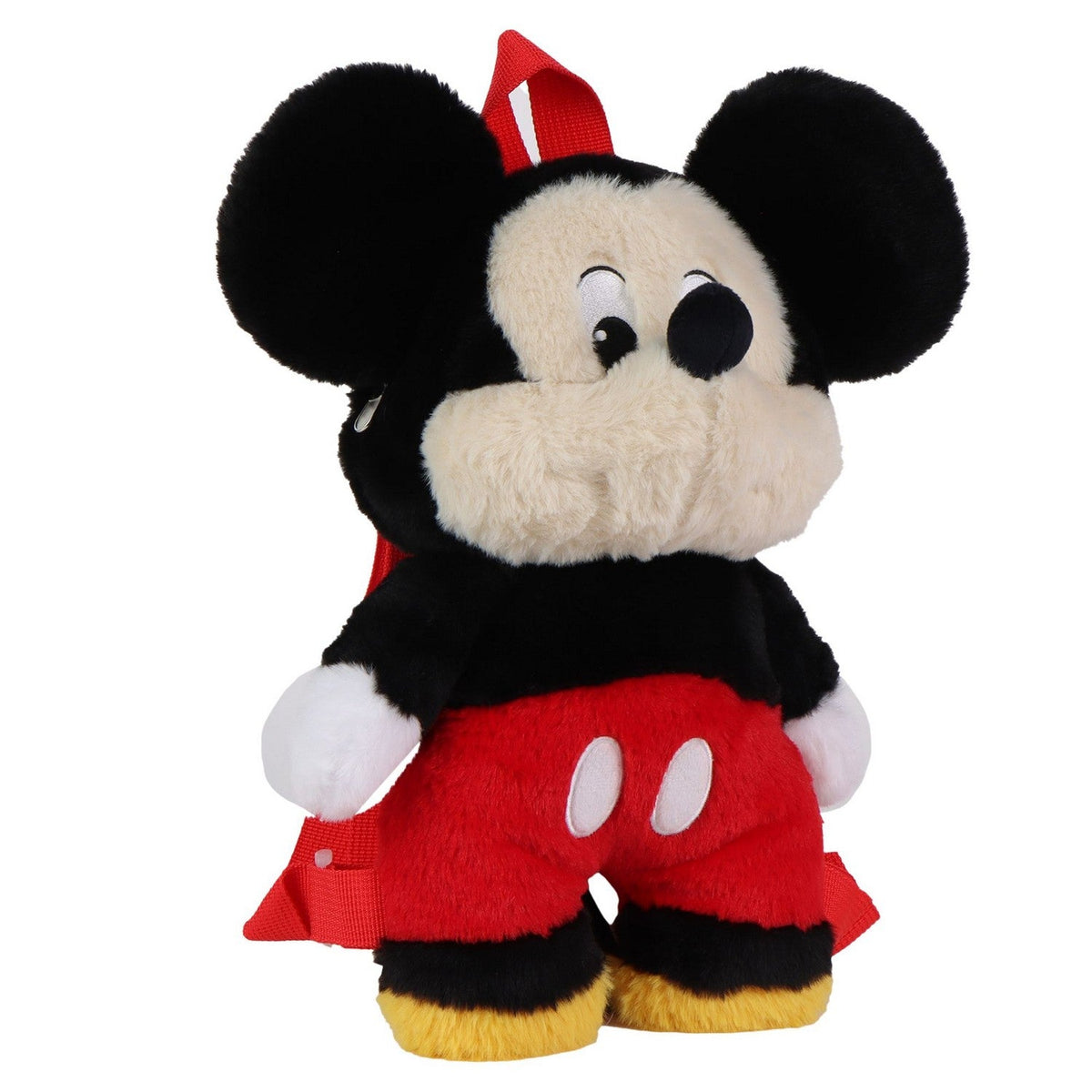Disney Mickey & Minnie Kids Character Plush Mouse Red Backpack 2100006279