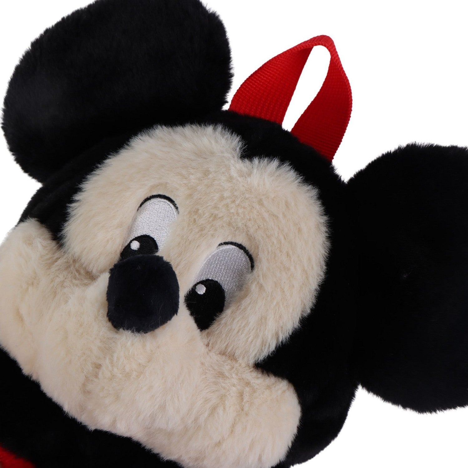 Disney Mickey & Minnie Kids Character Plush Mouse Red Backpack 2100006279