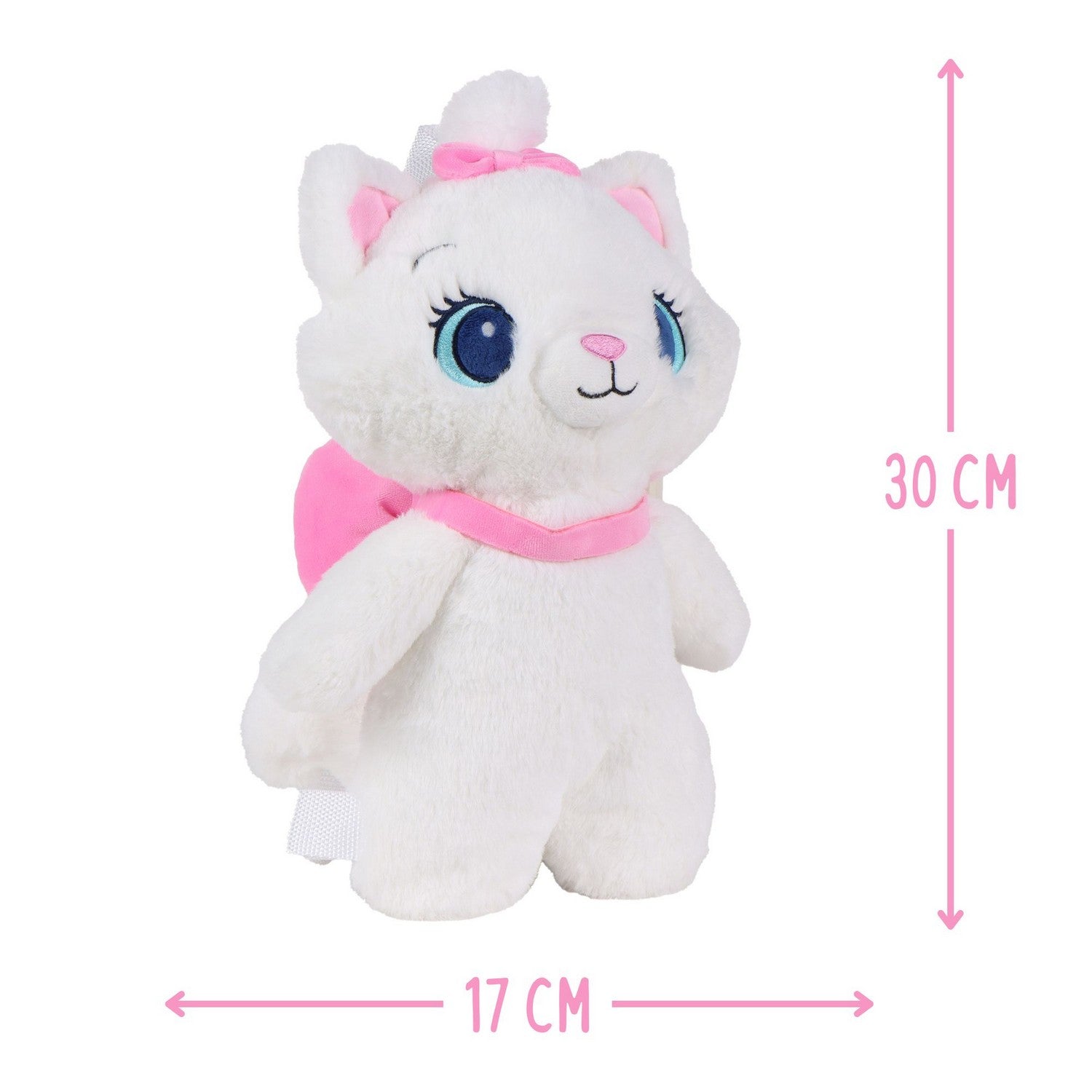 Disney Kids Character Plush Aristocats Marie Backpack 2100006280