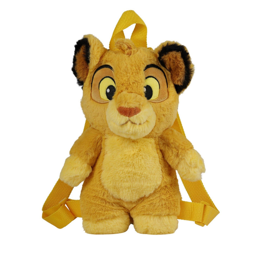 Disney Kids Character Plush Lion King Yellow Backpack 2100006281