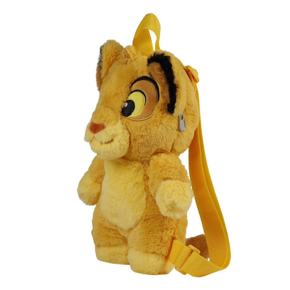 Disney Kids Character Plush Lion King Yellow Backpack 2100006281