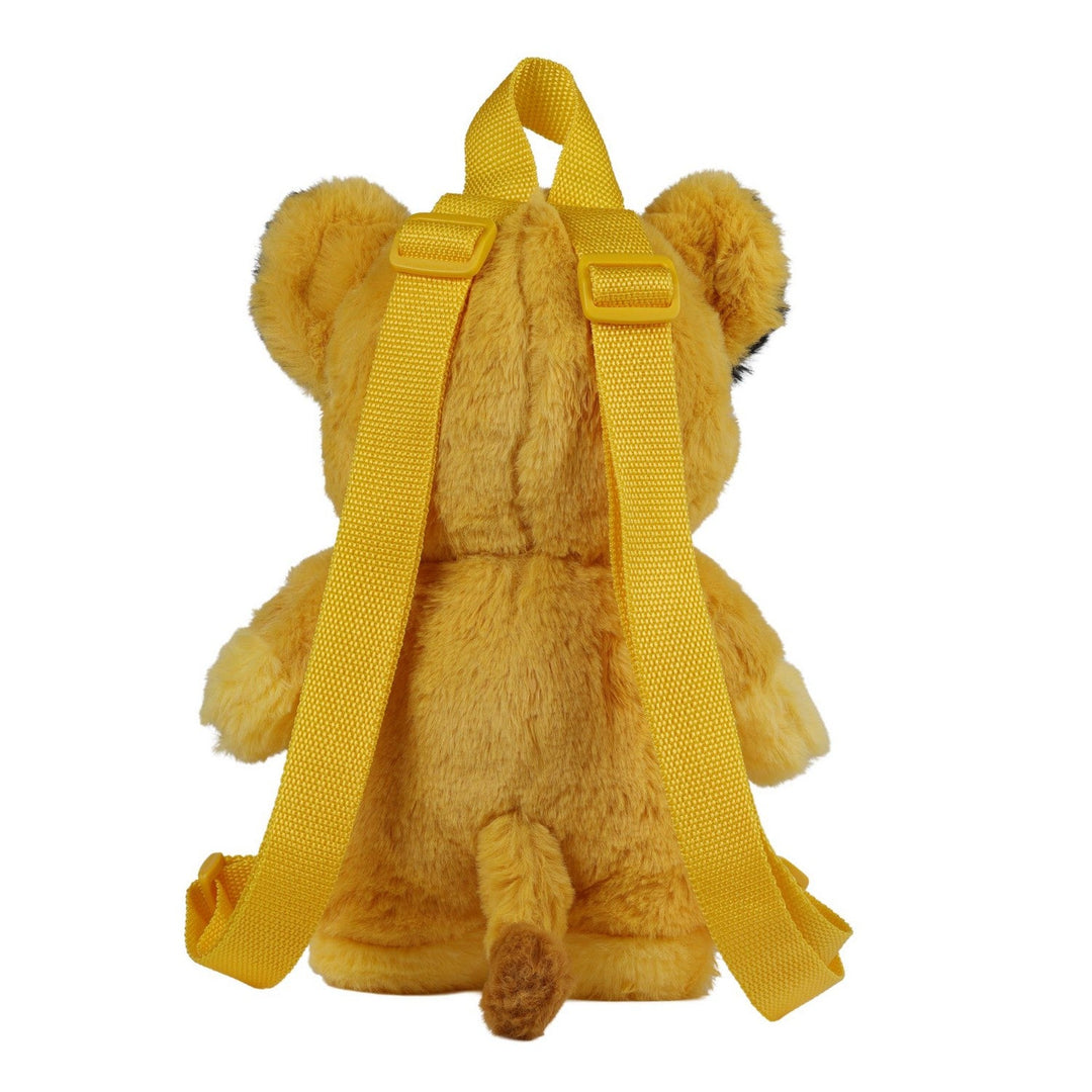 Disney Kids Character Plush Lion King Yellow Backpack 2100006281
