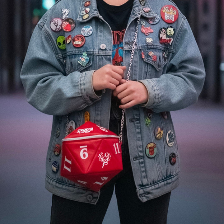 Collectable Faux-Leather Stranger Things Red Bag 2100006332