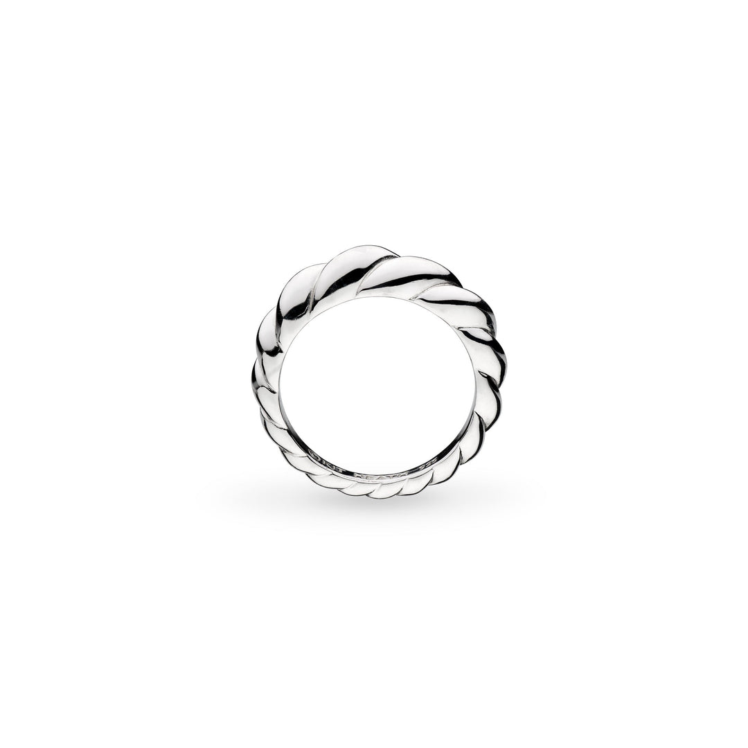 Kit Heath Océane Shell Echo Rhodium Plated Ring 21212RP
