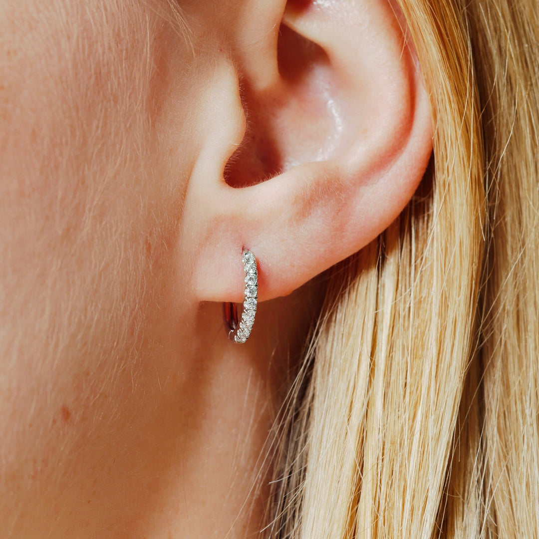 Julia | 9ct White Gold 0.32ct tw Lab Grown Diamond Earrings