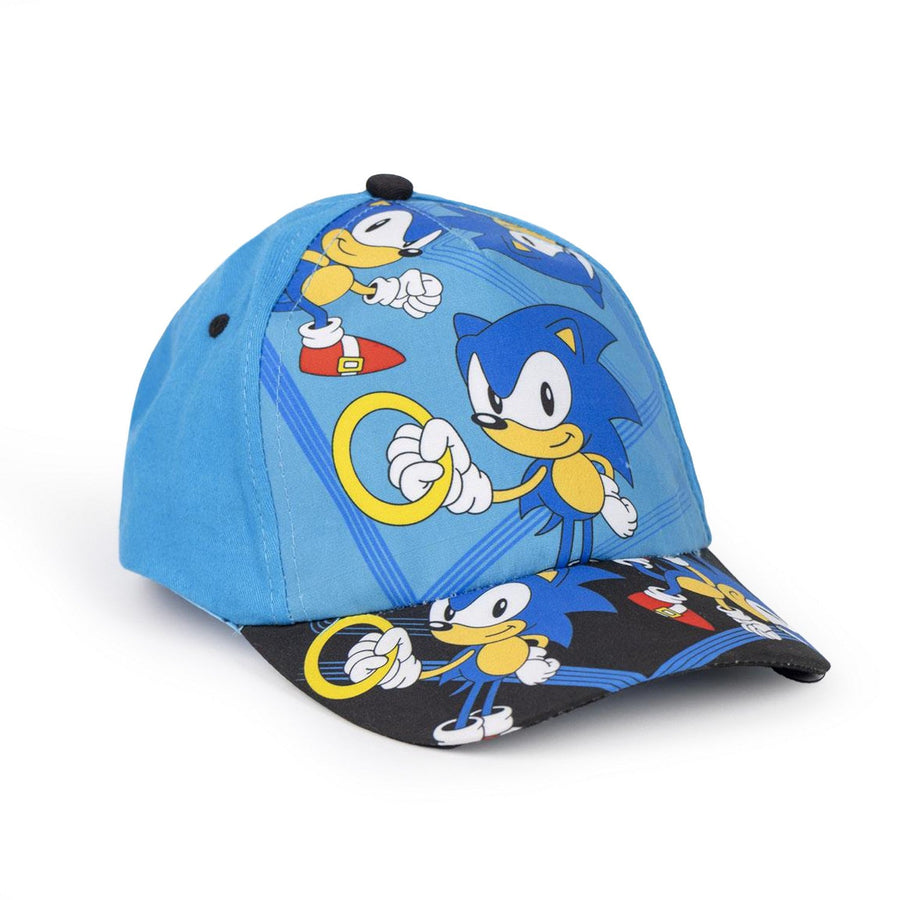 Kids Film And Cartoon Cap Sunglasses 2 Piece Sonic Turquoise Set 2200010099