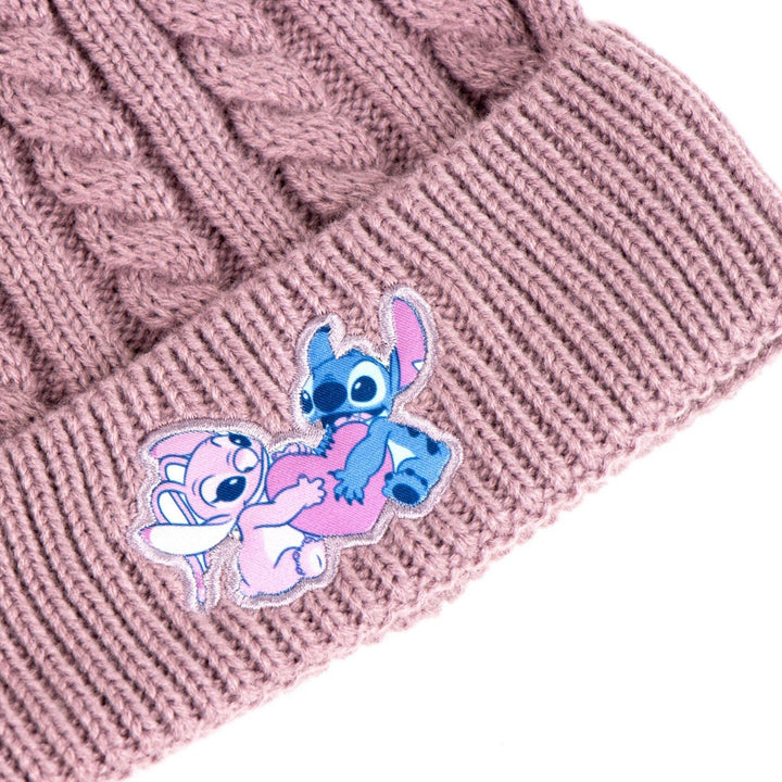 Disney Stitch 2 Piece Hat And Gloves Winter Set 2200010276