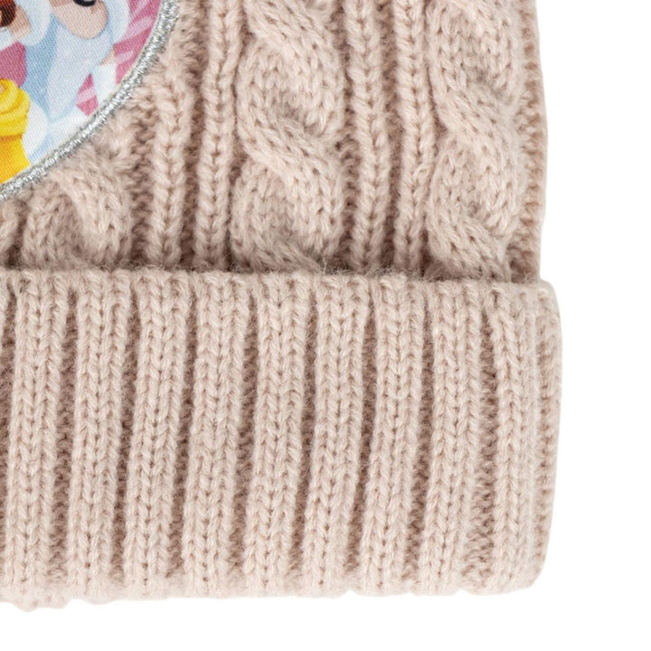 Disney Pompom Hat For Winter Princesses Orange 2200010281